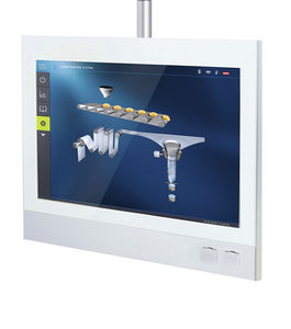 terminale touch screen multitouch / montato su braccio / 1024 x 768