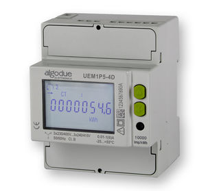 contatore di energia elettrica trifase / su guida DIN / programmabile / con comunicazione integrata