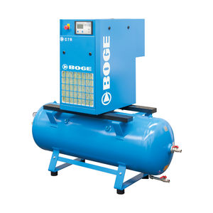 compressore d'aria / stazionario / con motore elettrico / a vite