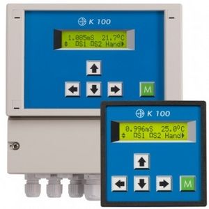 conduttimetro in linea / con compensazione automatica della temperatura / di acqua pura