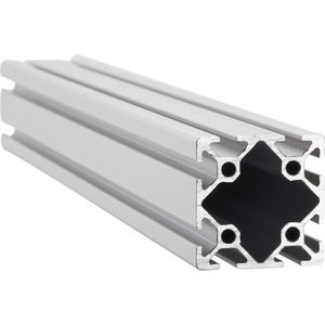 profilato in alluminio / con scanalature / di costruzione