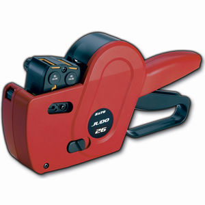 etichettatrice a 2 righe / manuale / per l'industria alimentare e delle bevande / portatile
