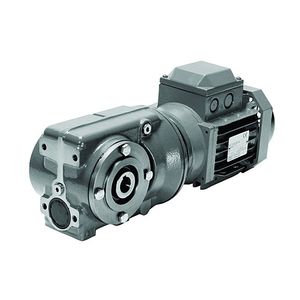 motoriduttore elettrico monofase / ad angolo retto / a vite senza fine / compatto