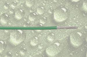 filo unipolare con isolanti / in termoplastica / cordato a trefoli / riciclabile