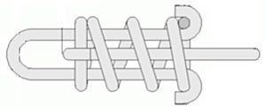 molla di trazione / a filo / in acciaio / per barra di rimorchio
