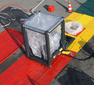 doccia mobile / per ambienti pericolosi / gonfiabile / di decontaminazione