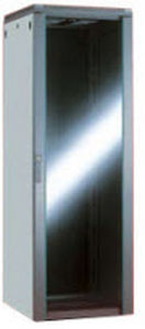 armadio per rete / da terra / rack 19" / in metallo