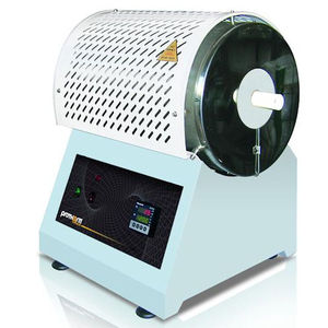 forno di analisi / tubolare / elettrico a resistenza / orizzontale