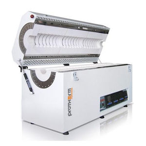 forno di analisi / tubolare / elettrico a resistenza / sottovuoto