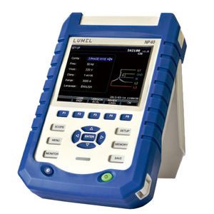 analizzatore di rete di comunicazione / di qualità di energia / portatile