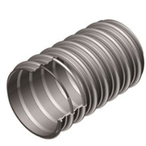 condotto d'aria flessibile / in PVC / a spirale / per estrazione di fumi