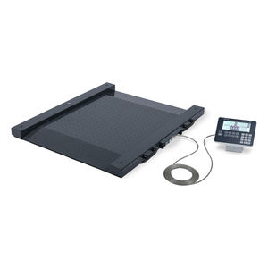 bilancia a piattaforma / da pavimento / contapezzi / con monitor separato