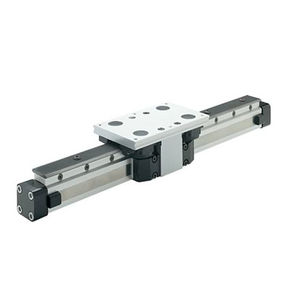 attuatore lineare / pneumatico / a doppio effetto / senza stelo