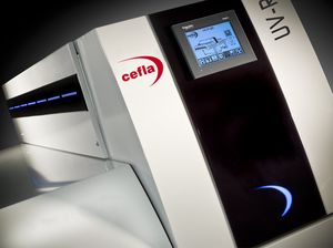 sistema di polimerizzazione con UV