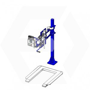 riempitrice per fusti / semiautomatica / a gravità / per imballaggi