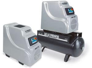 compressore d'aria / fisso / con motore elettrico / a vite