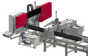segatrice a nastro / per metalli / per plastica / per legno