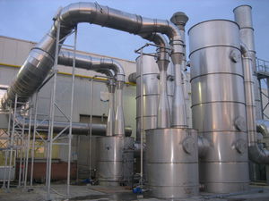 lavatore di gas Venturi / a estrazione umida / tossico