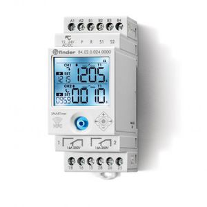 relè temporizzatore digitale / multifunzione / per montaggio su guida DIN / programmabile