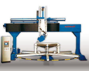 macchina smerigliatrice-lucidatrice a tavola rotante / per macchina CNC