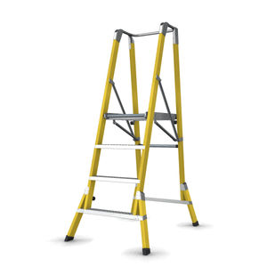 scala da appoggio in PRFV / pieghevole / da tetto / di sicurezza