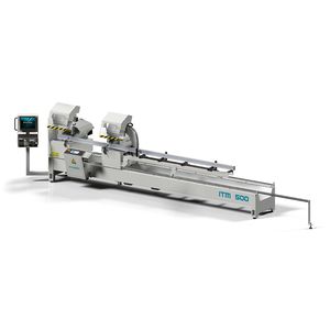 troncatrice a due teste per metalli / per plastica / per legno / CNC