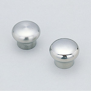 manopola push-pull / a fungo / in acciaio inossidabile