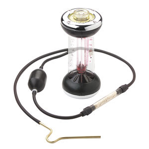 analizzatore di ossigeno / di biossido di carbonio / di combustione / portatile