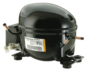 compressore frigorifero ermetico / a pistone / monostadio / per refrigerazione commerciale