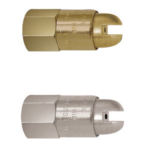 ugello di soffiaggio / ad aria compressa / a cono pieno / in acciaio inossidabile