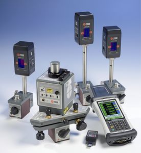 sistema di allineamento laser / di alta precisione / senza fili / geometrico