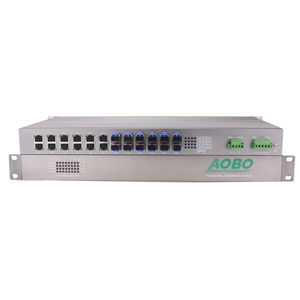 switch Ethernet amministrabile / 24 porte / Ethernet gigabit / in fibra ottica