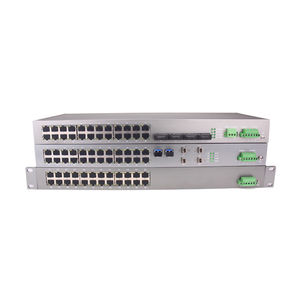 switch Ethernet amministrabile / 24 porte / Ethernet gigabit / in fibra ottica