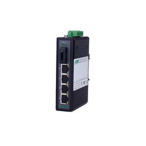 switch Ethernet non amministrabile / 8 porte / su guida DIN / industriale