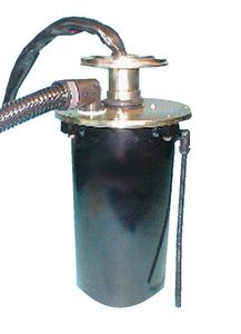 collettore rotante elettrico / ad albero pieno / in metallo / standard