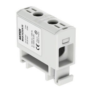 morsetto componibile con connessione a vite / su guida DIN / unipolare
