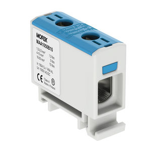 morsetto componibile con connessione a vite / su guida DIN / unipolare
