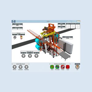 software di supervisione / di visualizzazione / di gestione produzione / per linea di confezionamento