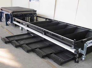 tavola aspirante per taglio al plasma / per ossitaglio / per la depolverazione / per taglio laser