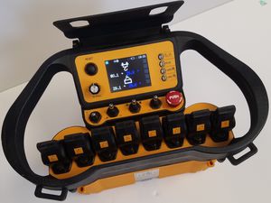 telecomando radio / a joystick / rinforzato / di sicurezza