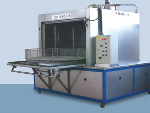 impianto di lavaggio con essiccatore / con cestello / a spruzzo / con risciacquo