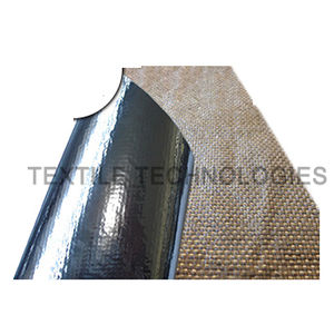 tessuto per protezione termica / in vetro laminato / in acciaio inossidabile / per automotive