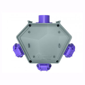 scatola elettrica attrezzata / portatile / in plastica / per distribuzione elettrica