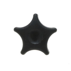 manopola a lobi / filettata / nylon 6 / con perno