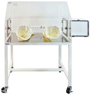 glove box isolatore / per applicazioni di laboratorio / in acrilico