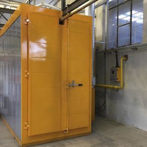 forno di verniciatura a polvere / a camera / a tunnel / elettrico