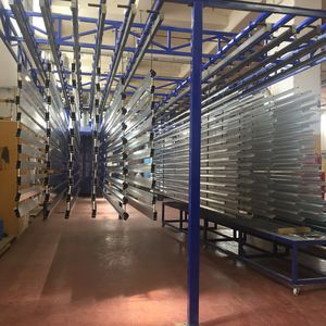 sistema di trasporto industriale / per vernici e rivestimenti / aereo