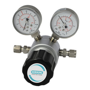regolatore di pressione per gas / monostadio / a diaframma / in ottone cromato