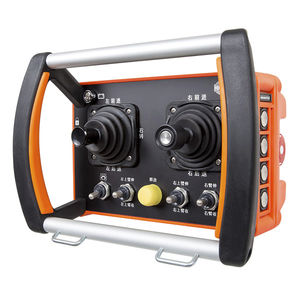 telecomando radio / a pulsanti / a joystick / con interruttore leva