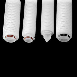 filtro per liquidi / a cartuccia / plissé / di elevata efficacia